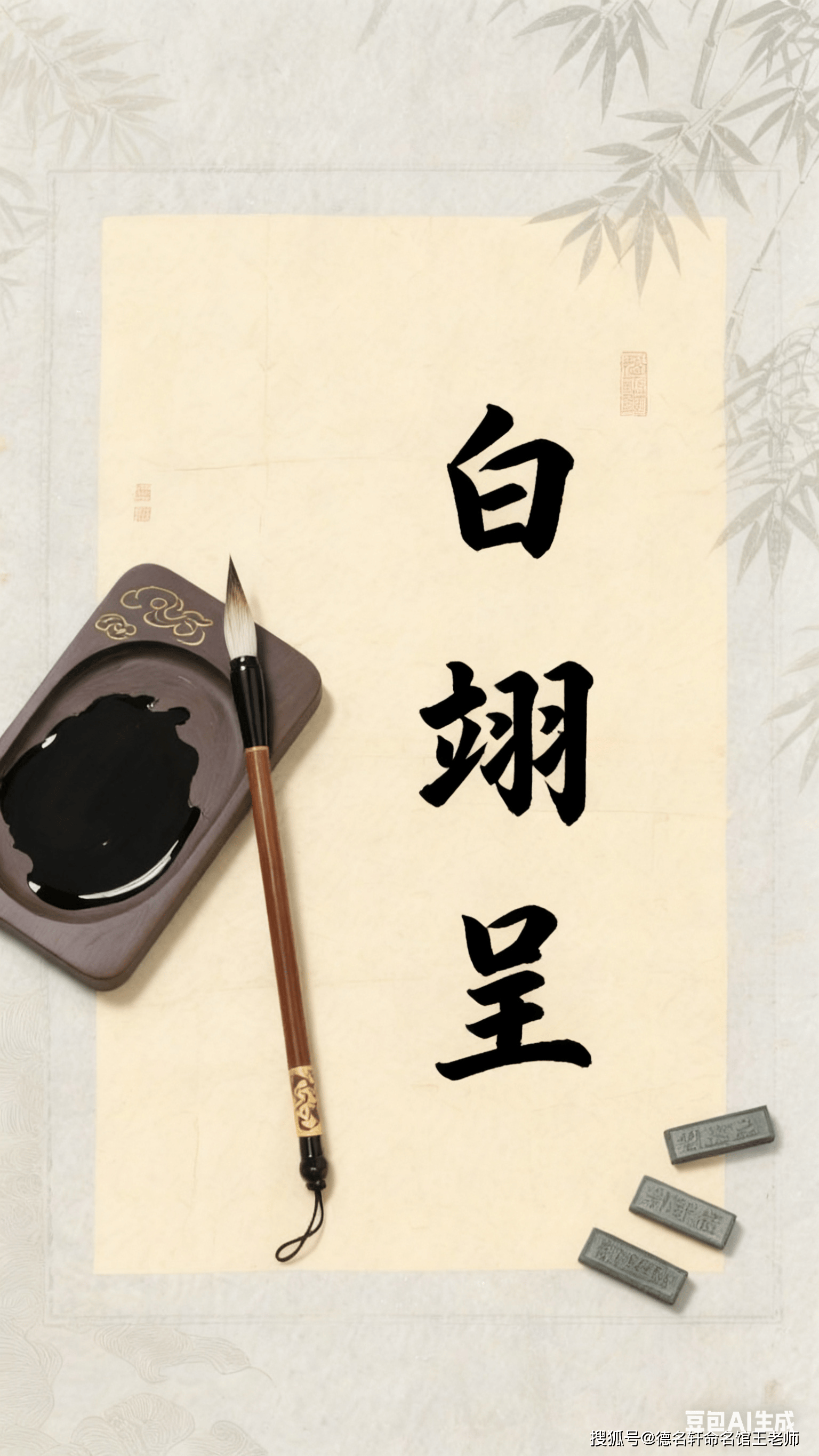 原創寶寶起名案例 “白翊呈”寶寶起名案例分析