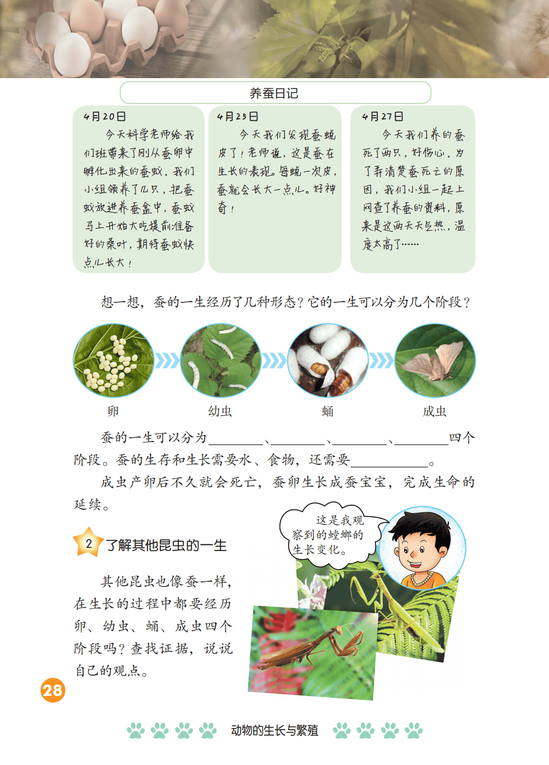 2026冀人版四年級科學下冊電子課本(PDF高畫質版新教材)