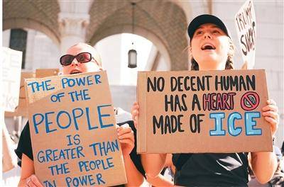 暴力移民執法問題“撕裂”美國（環球熱點）