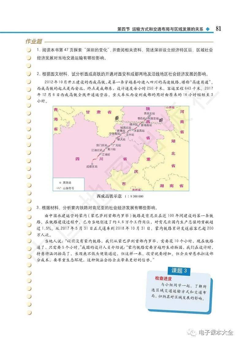 2026中圖版高中地理必修二電子課本(新教材高畫質PDF版)