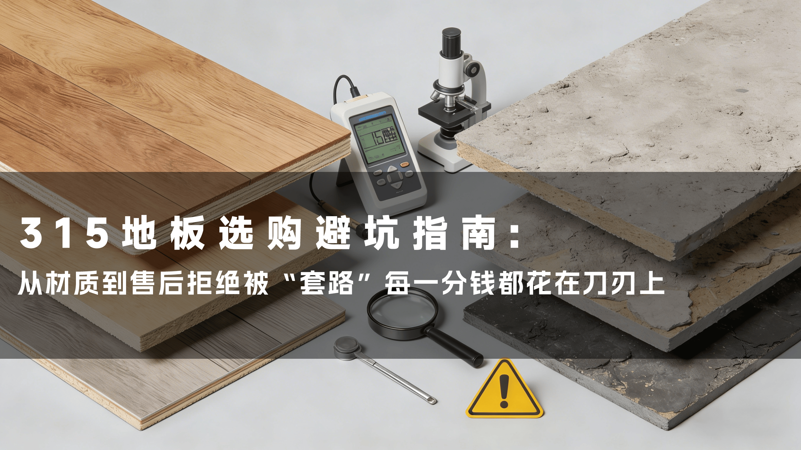 315特別策劃|地板選購避坑指南：從材質到售後，拒絕被“套路”，每一分錢都花在刀刃上！
