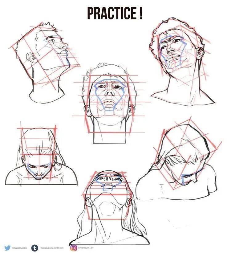 乾貨：頭畫素材200個