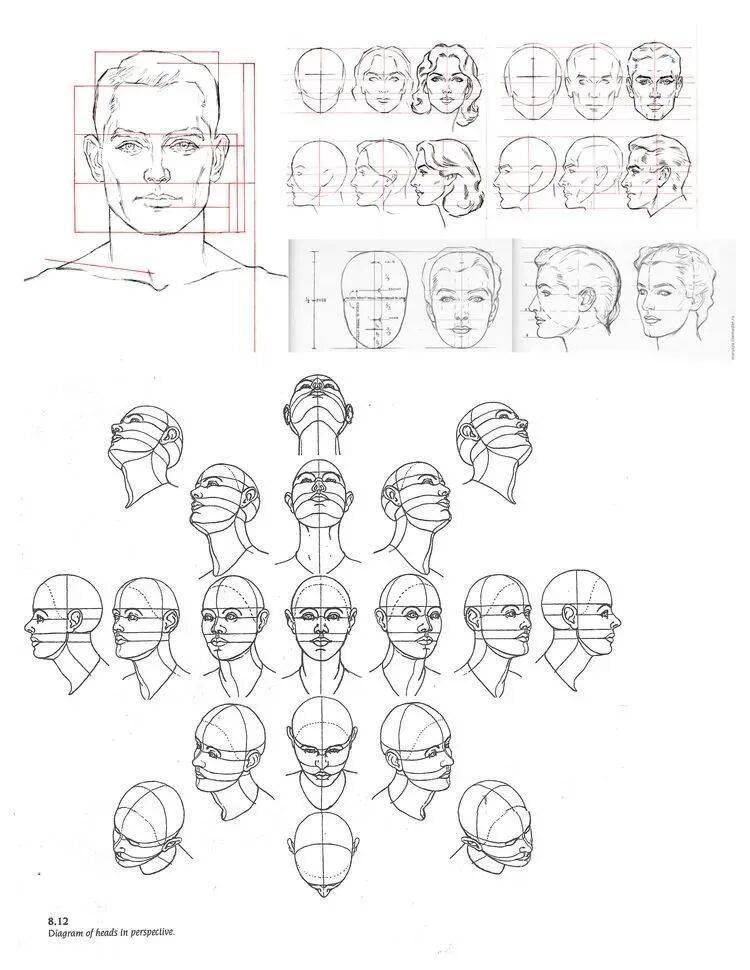 乾貨：頭畫素材200個