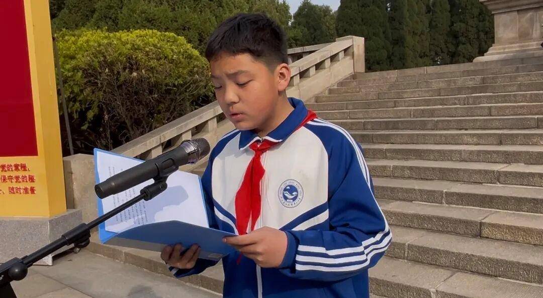原創清明祭英烈 薪火永相傳——濟南市萊蕪第一中學初中部（濟南市魯礦中學）赴萊蕪戰役紀念館開展祭掃活動